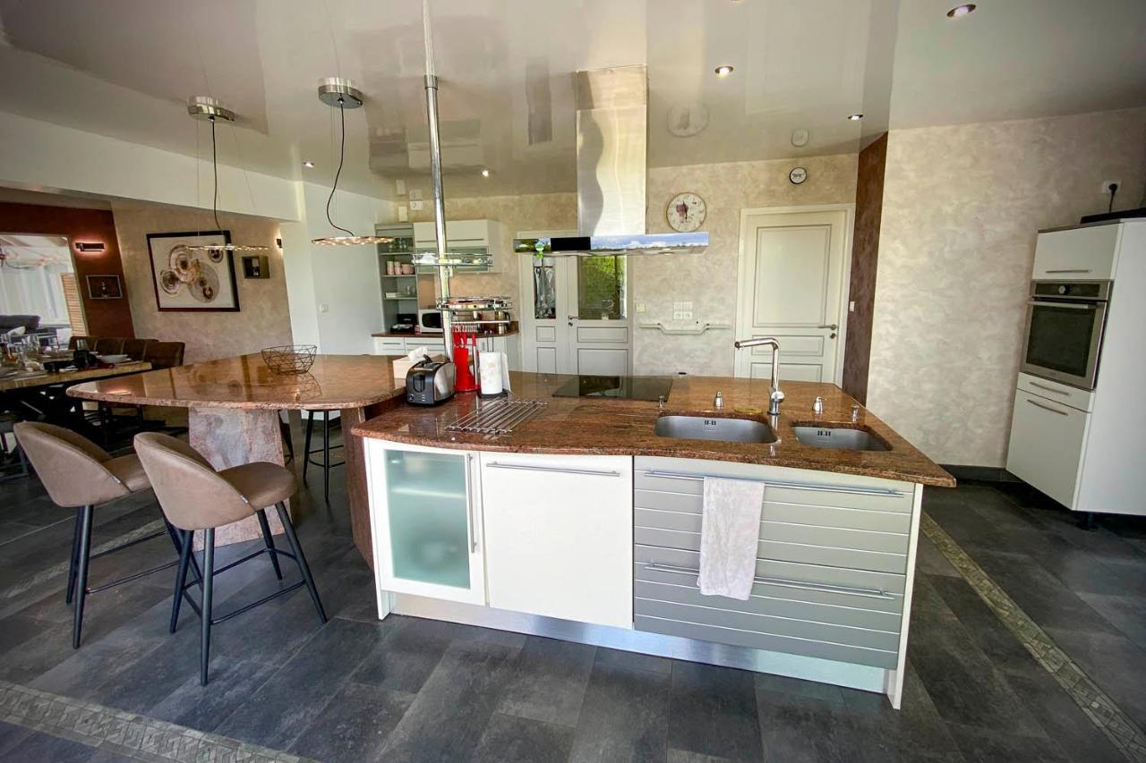 Villa 200M2 Avec Piscine Chauffee & Spa & Sauna & Kota-Grill Laval-sur-Vologne Luaran gambar