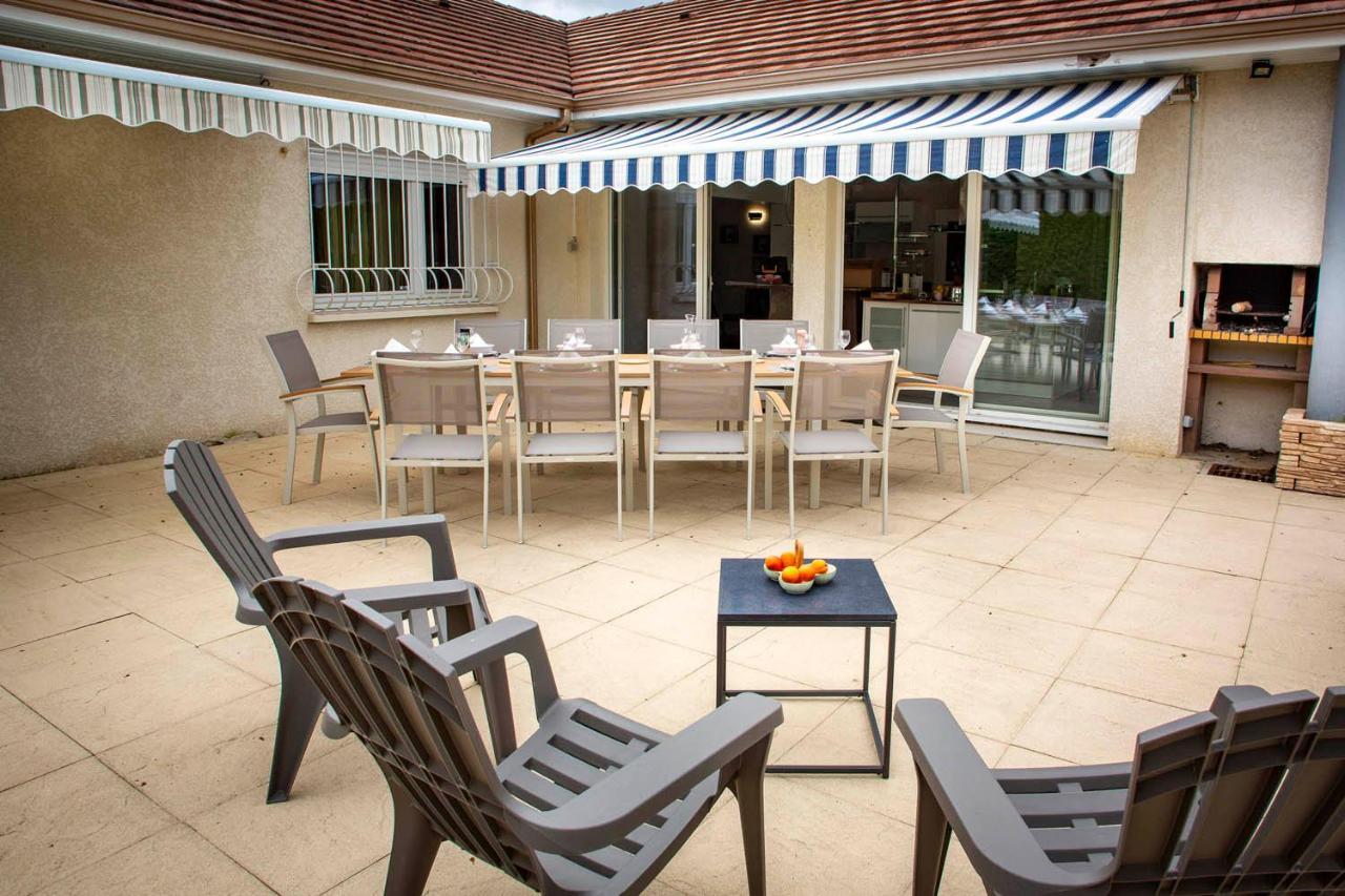 Villa 200M2 Avec Piscine Chauffee & Spa & Sauna & Kota-Grill Laval-sur-Vologne Luaran gambar
